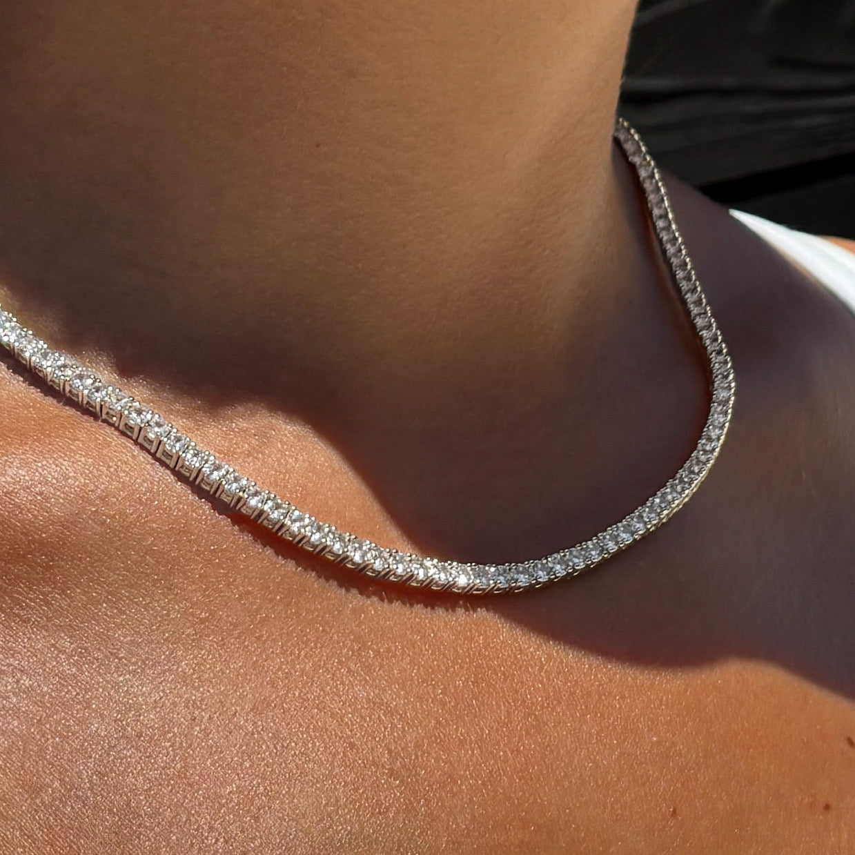 Mia Tennis Necklace