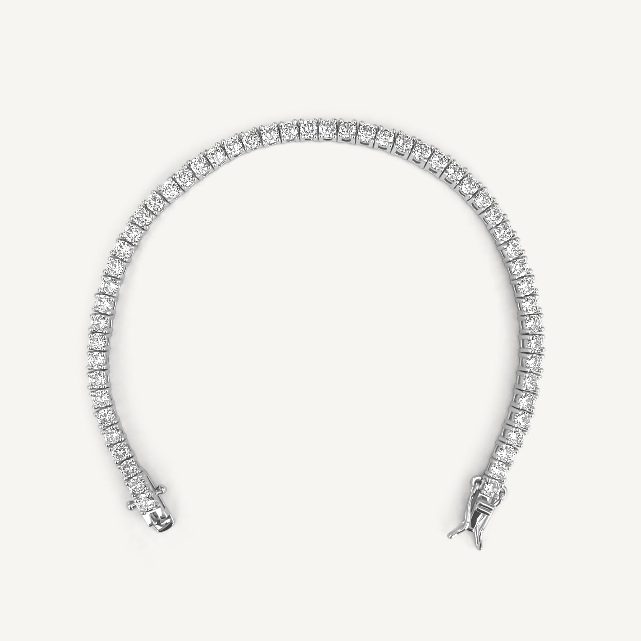 MIA TENNIS BRACELET | SILVER